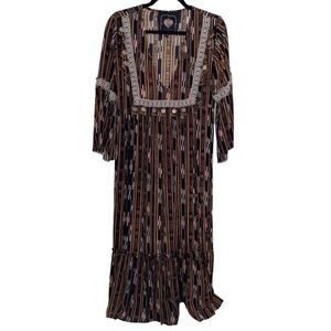 Z&L Europe Dress Womens Medium Maxi Boho Cottagecore India Ethnic Anthropologie